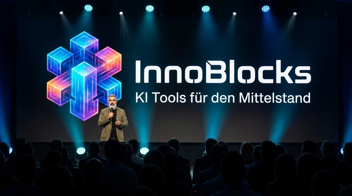 Adem Caliskan spricht auf einer KI-Konferenz